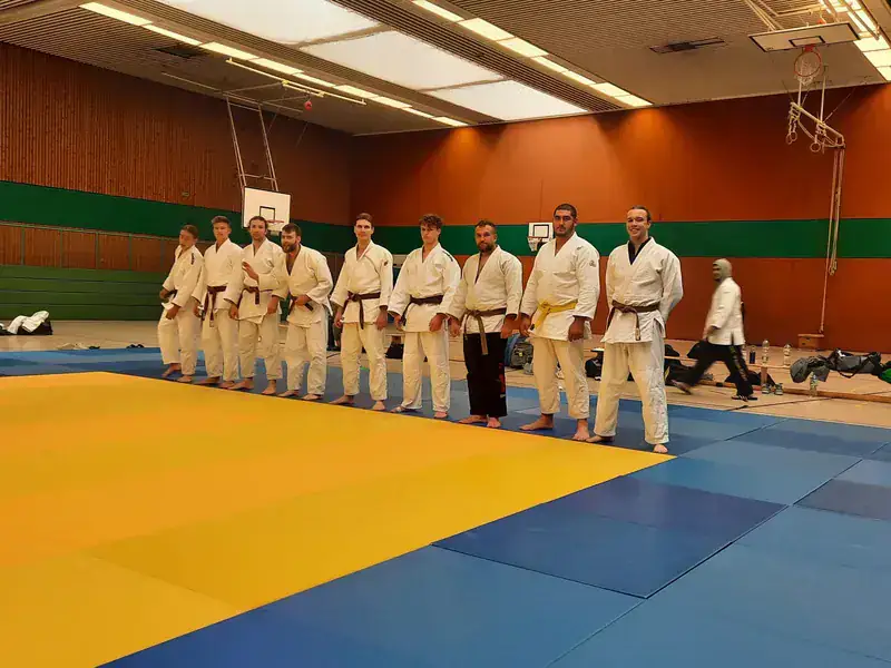 Erster Kampftag 2023, Judo-Training in Dortmund